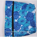 Beautiful Color Flower Foldable Shopping Trolley Bag Shopping Trolley Bag Wheels Polyester Shopping Bag